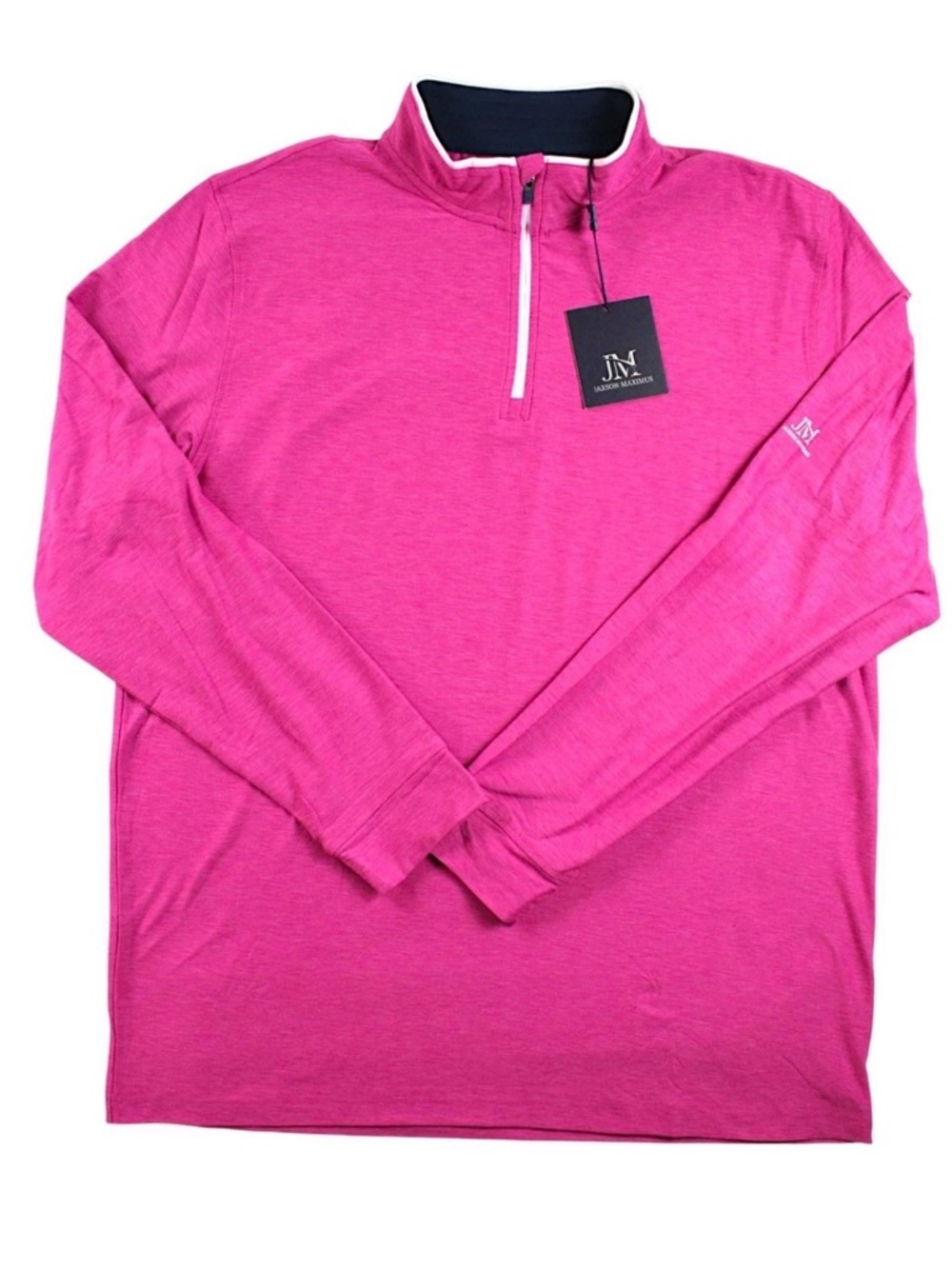 Jaxson Maximus Sunny Isles 1/4 Zip Pullover, Berry, Size 1XL